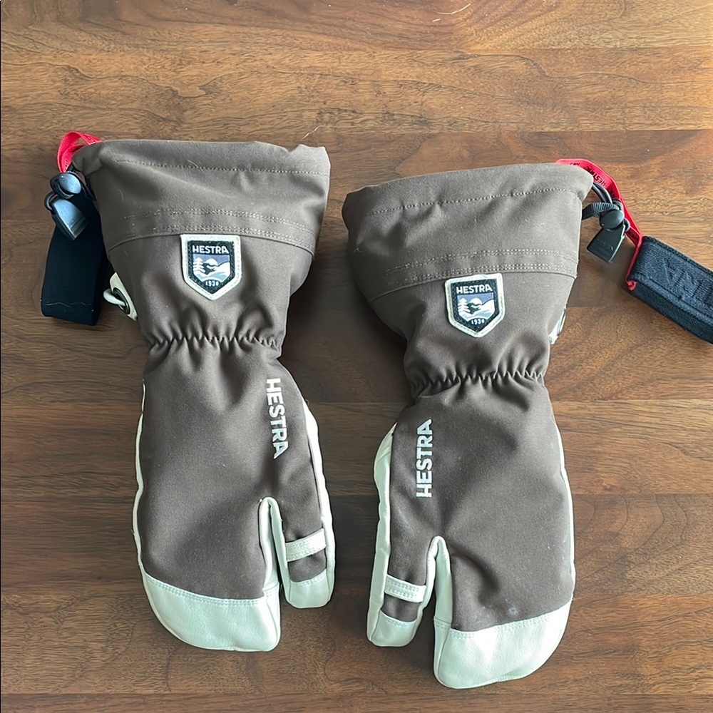 Hestra Women’s Army Leather Heli Ski 3-finger
